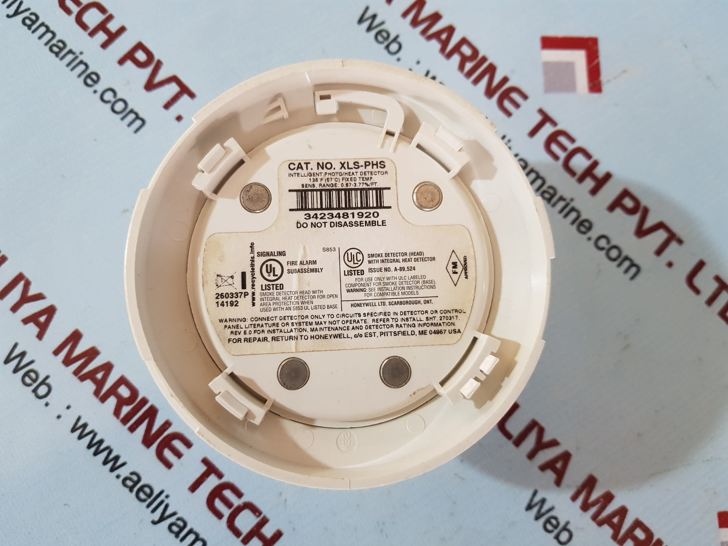 Honeywell xls-phs intelligent detector photo/heat detector