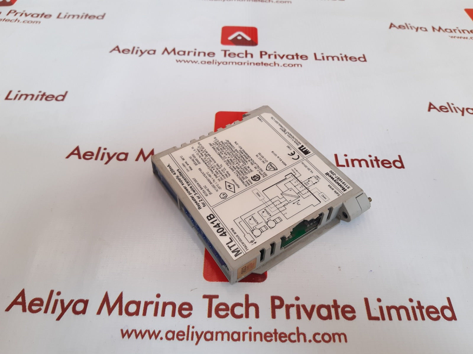 Honeywell mtl 4041b repeater power supply 4/20 ma