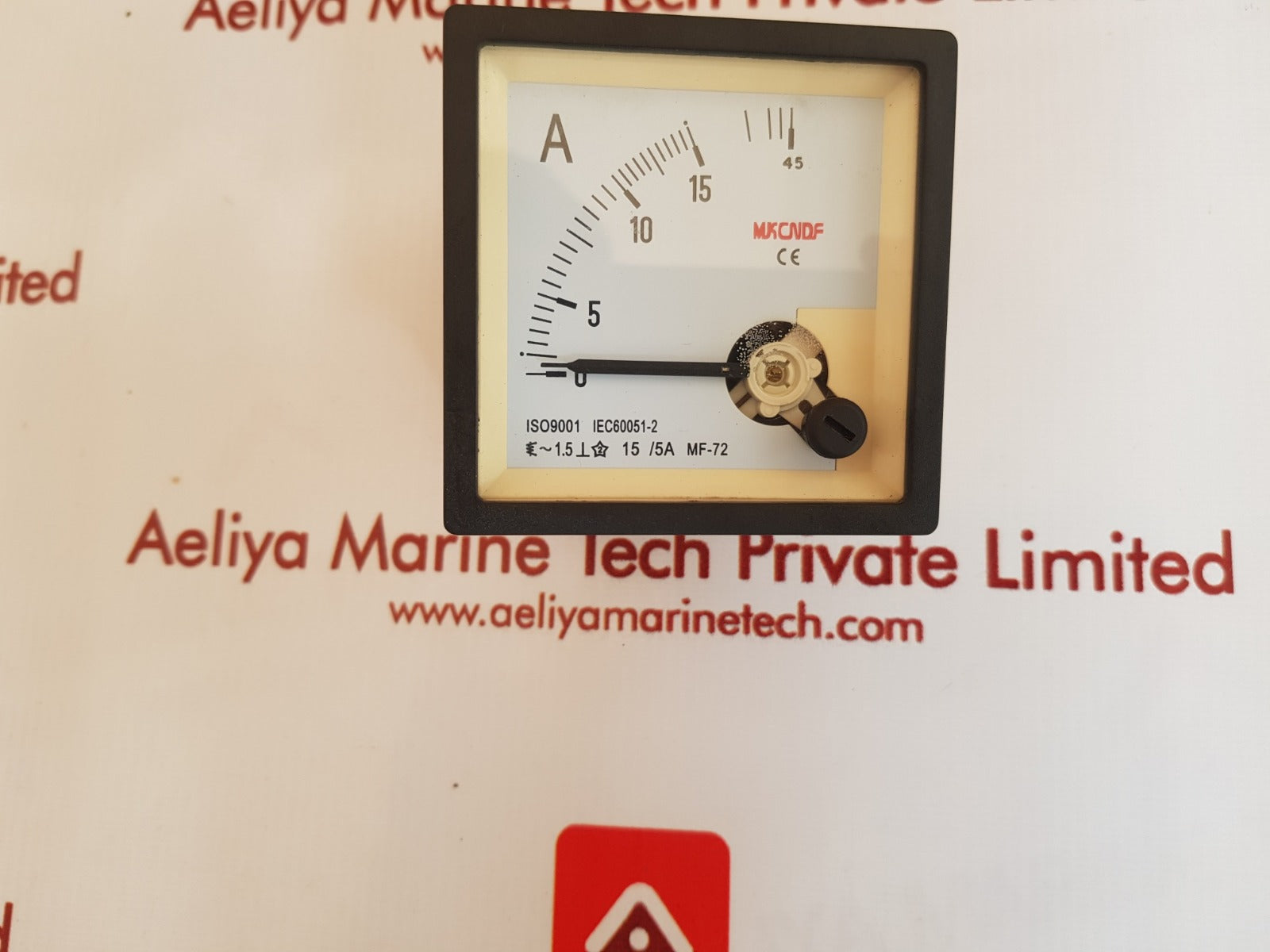 Mkcndf mf-72 panel meter