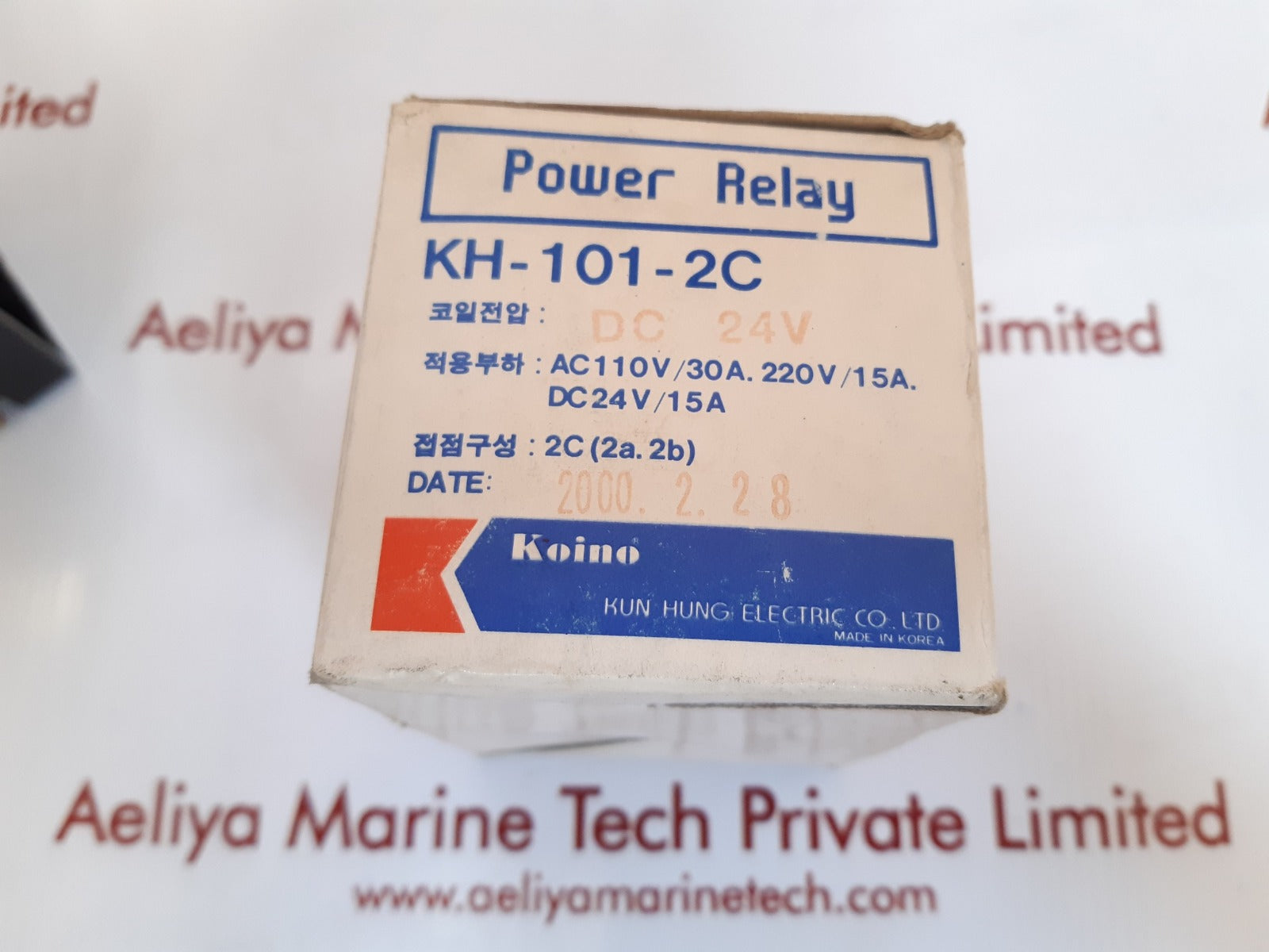 Koino kh-101-2c power relay
