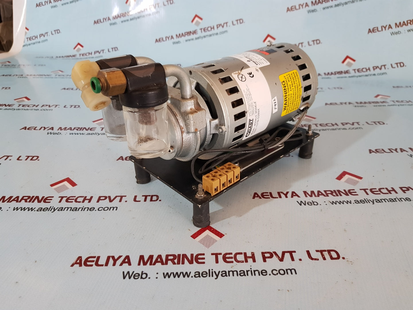 Gast 1531-107b-g289x rotary vane pump