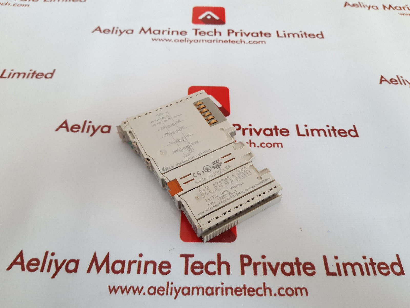 Beckhoff kl6001 serial interface