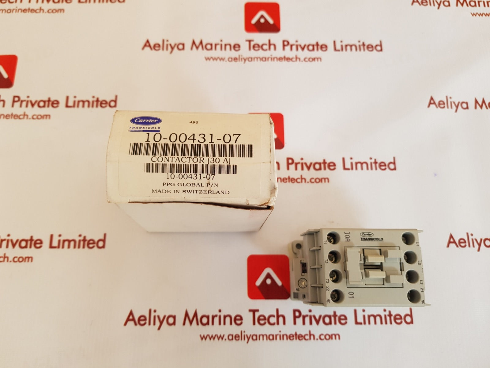 Carrier transicold 10-00431-07 contactor 600v