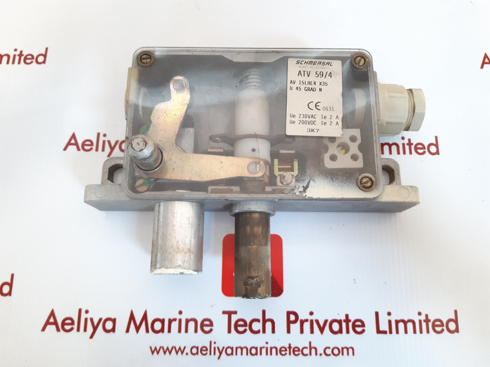 Schmersal Atv 59/4 Av 15Lhe4 X35 Landing Door Interlock Switch