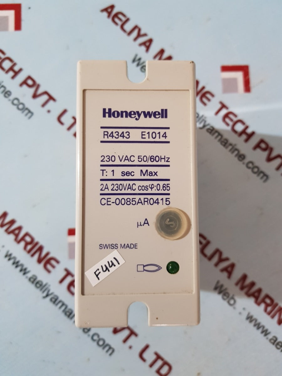 Honeywell r4343 e1014 flame relay