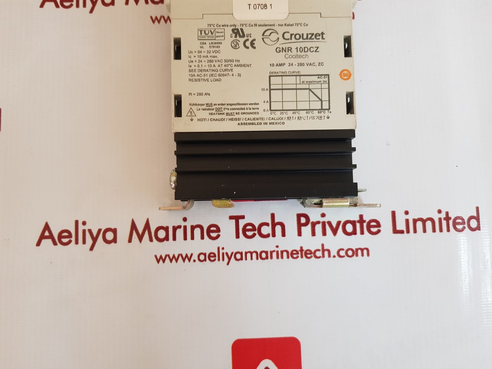 Crouzet gnr10dcz solenoid state relay