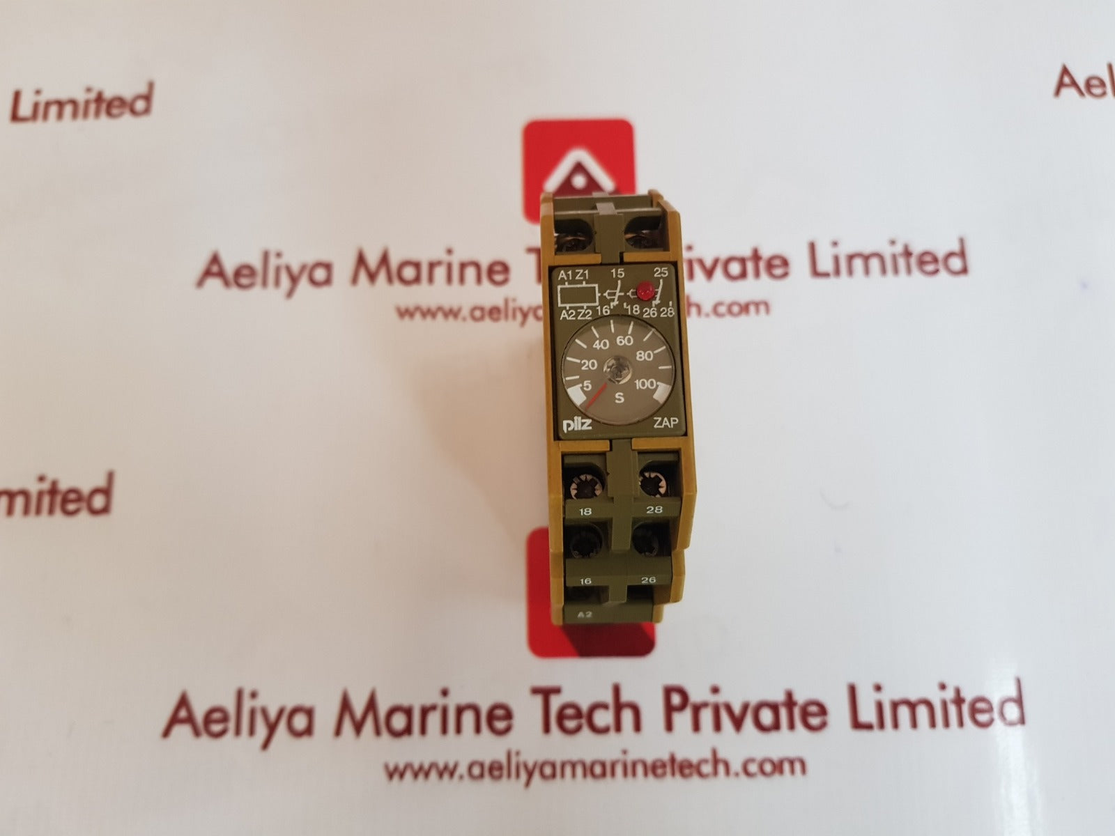 Pilz zap zap 100/110-240v/2u fbm n time relay