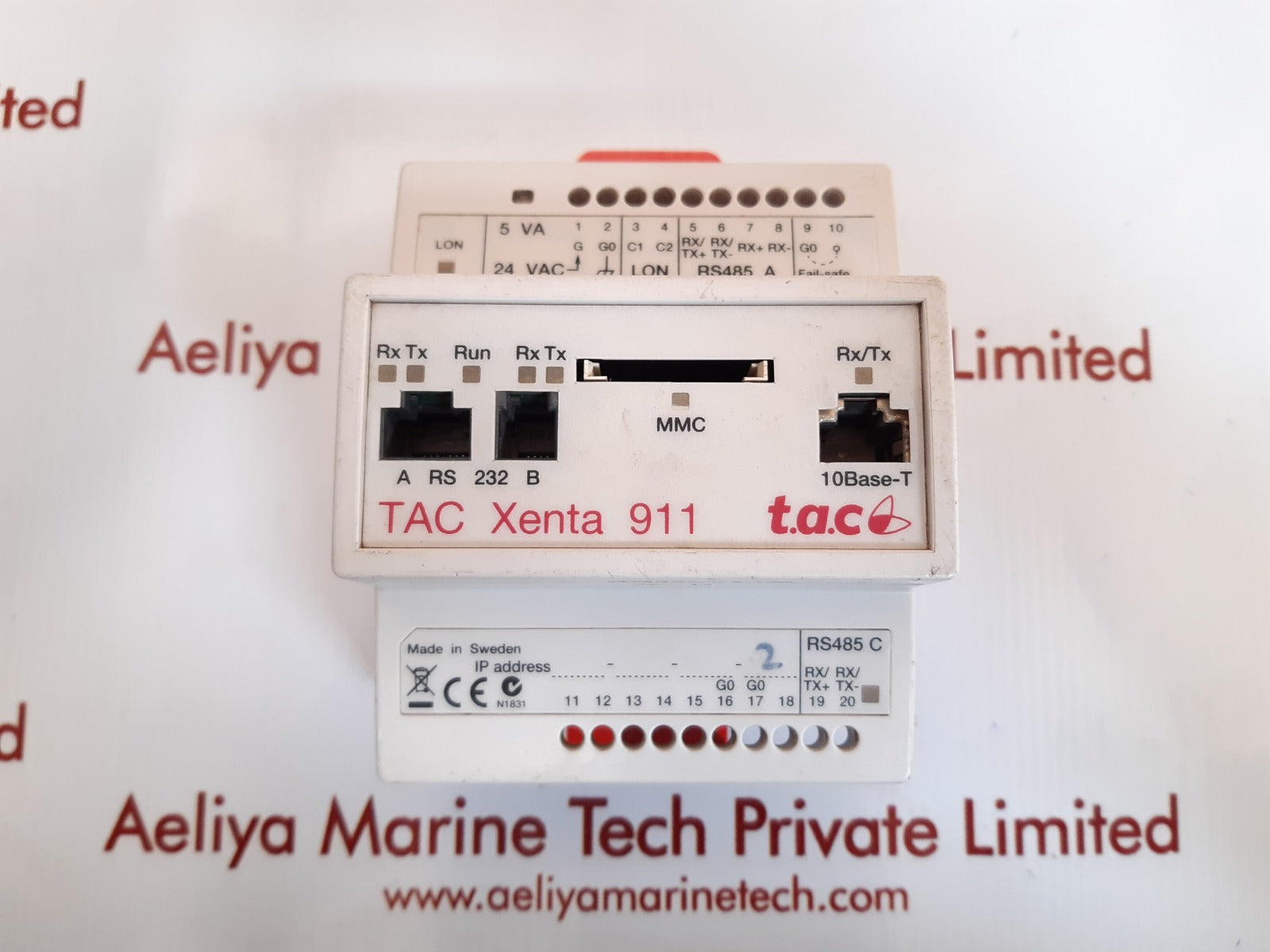 Tac xenta 911 ethernet communication device