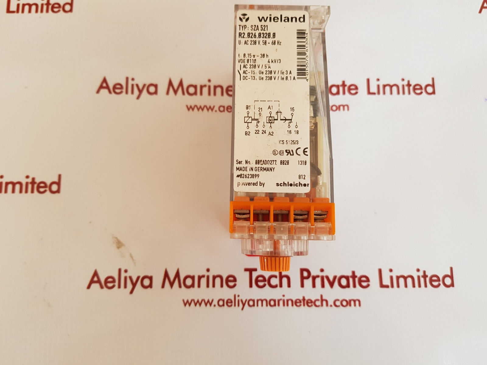 Wieland sza 521 timer relay r2.026.0320.0