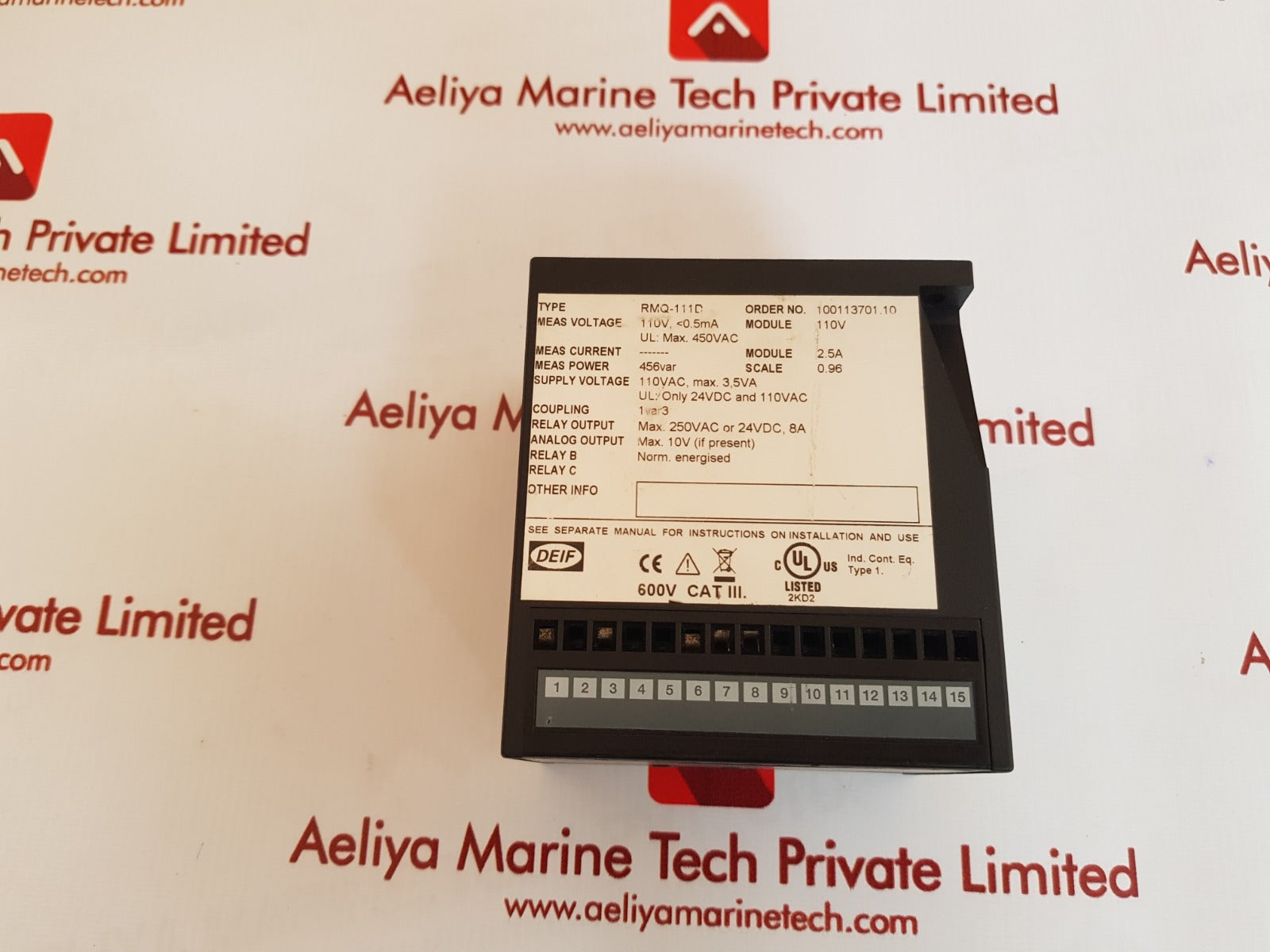 Deif rmq-111d circuit relay