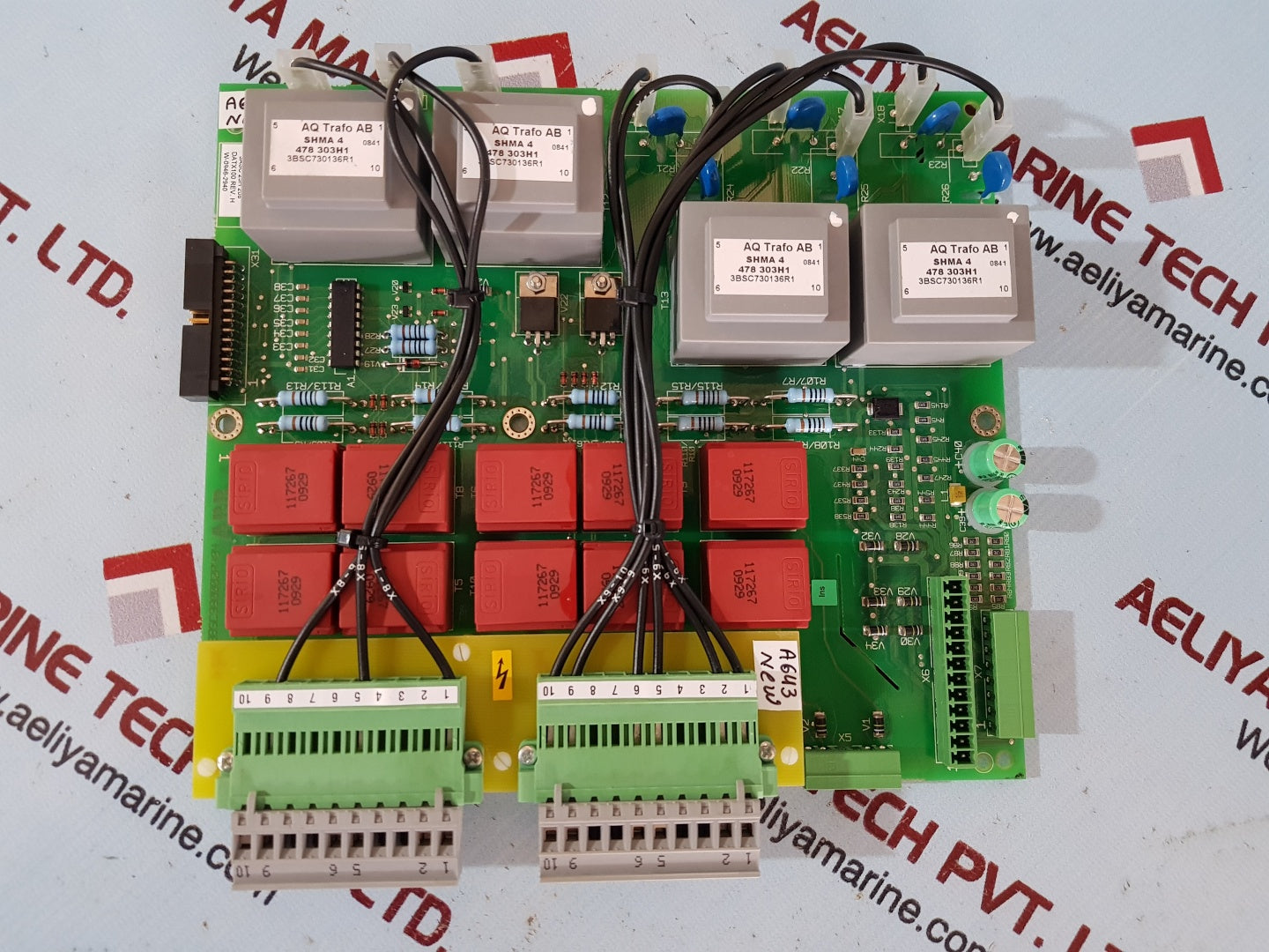 Abb datx100 pulse transformer board refv.H