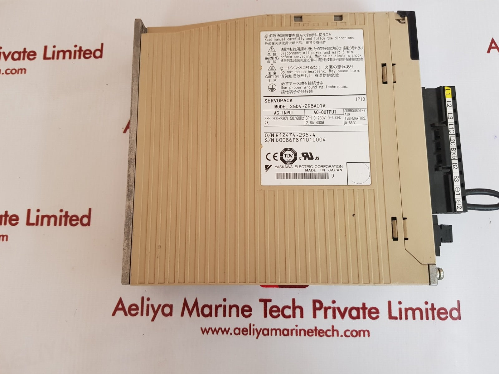 Yaskawa sgdv-2r8a01a servo driver