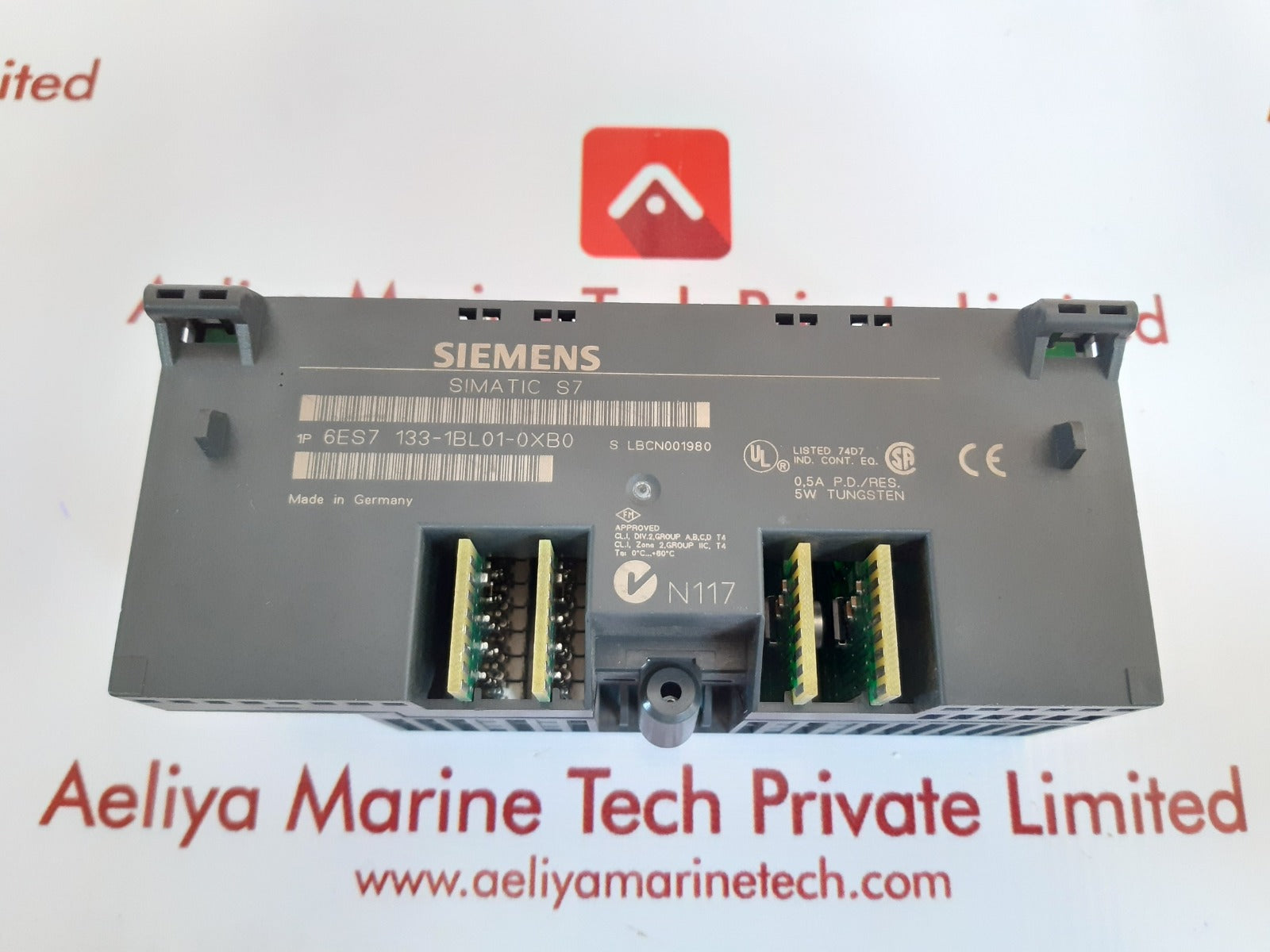 Siemens et 200l terminal block 6es7 133-1bl01-0xb0