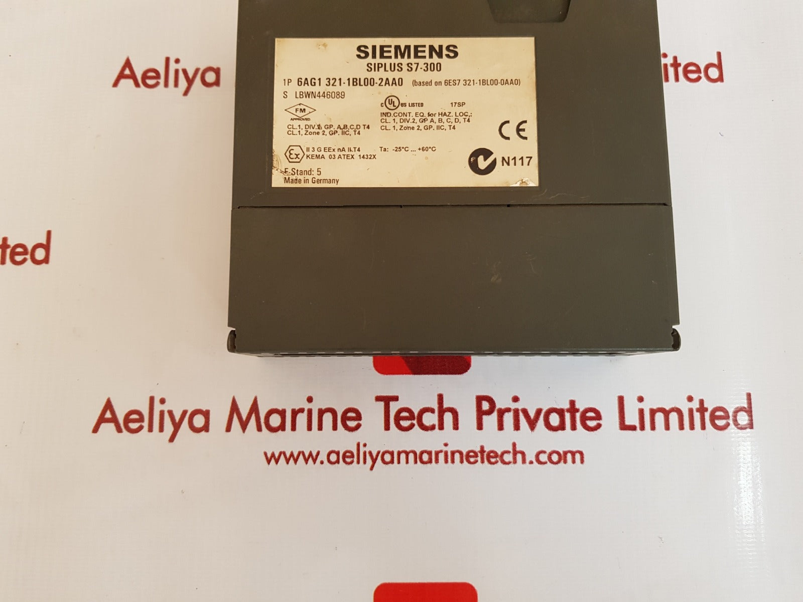 Siemens siplus s7-300 6ag1 321-1bl00-2aa0 digital input module