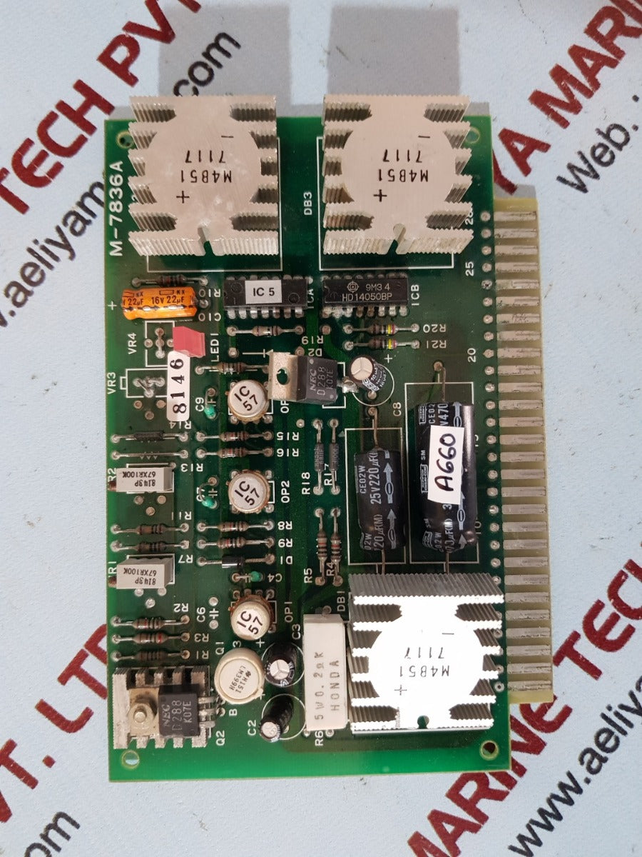 Musasino m-7836a pcb card