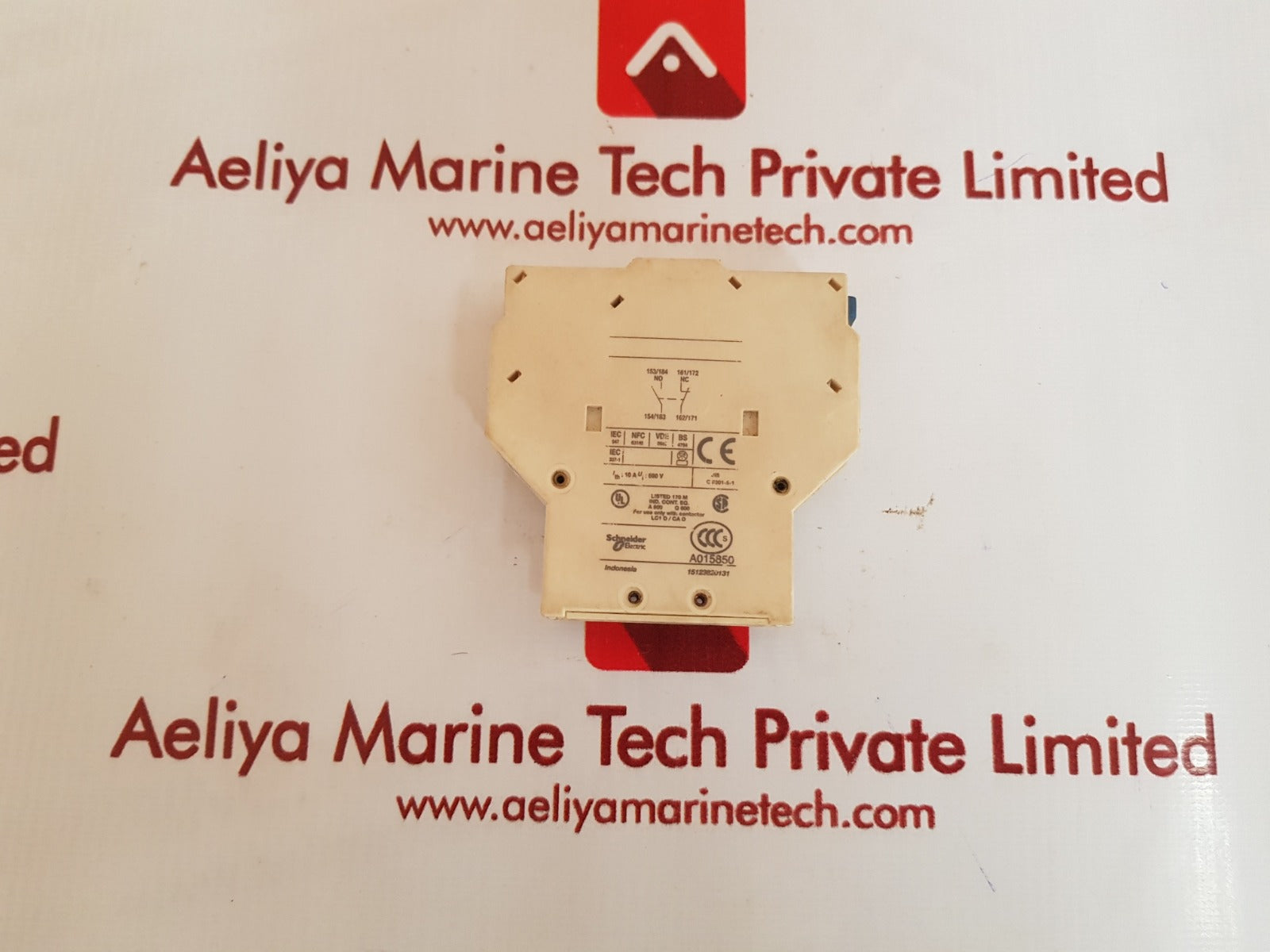 Schneider electric telemecanique lad8n11 auxiliary contact block