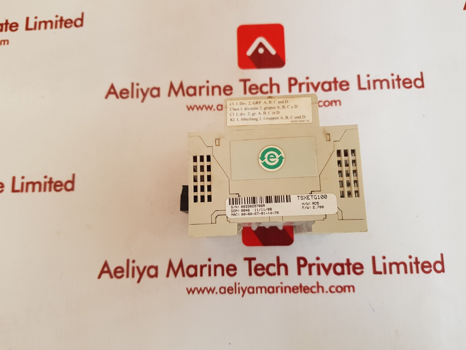 Telemecanique connexium tsxetg100 ethernet gateway