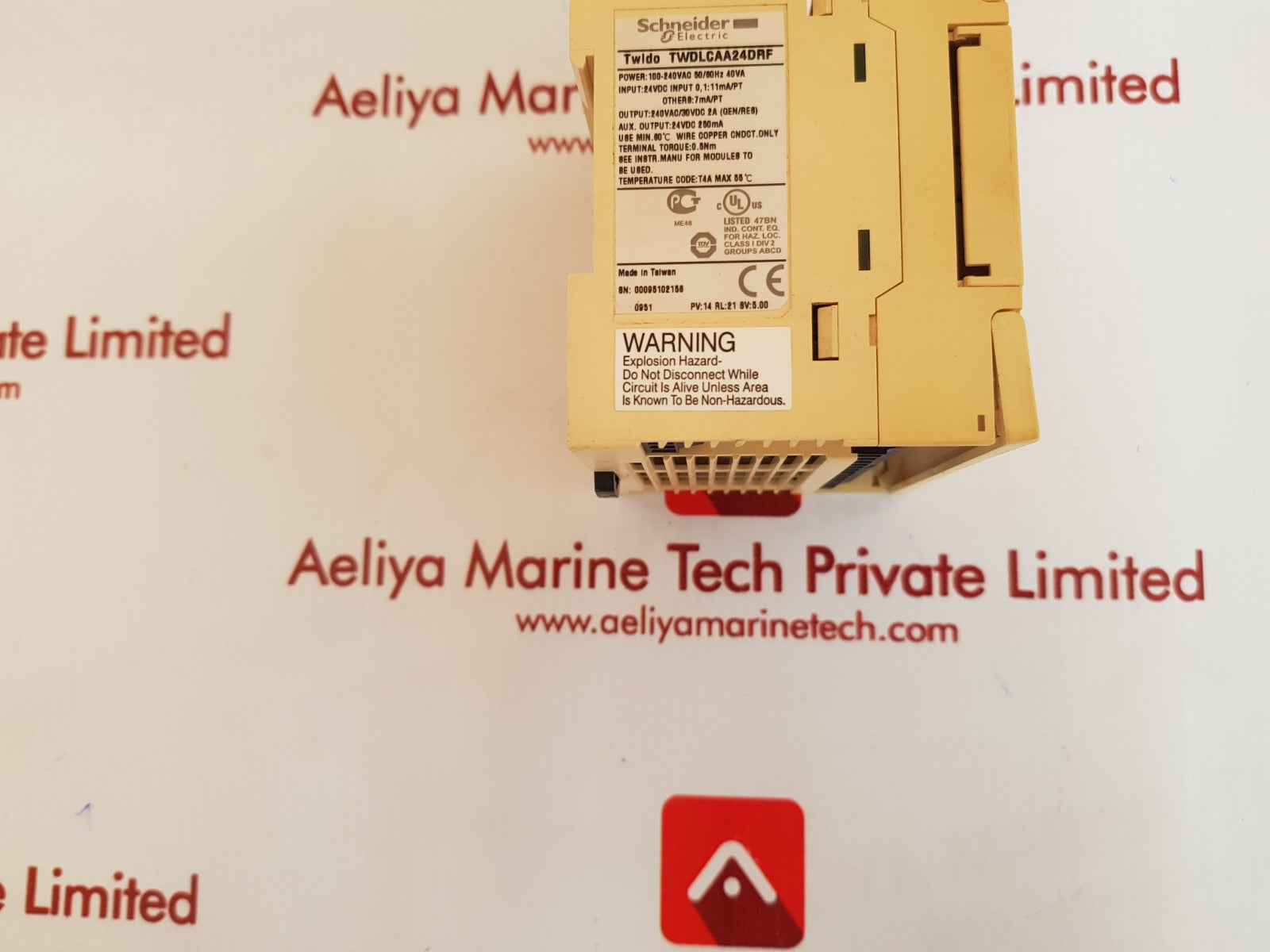 Schneider twido twdlcaa24drf plc module