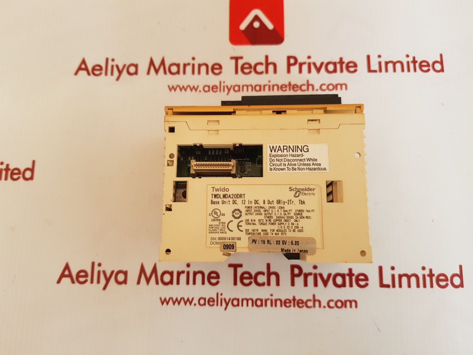 Schneider twido twdlmda20drt programmable controller