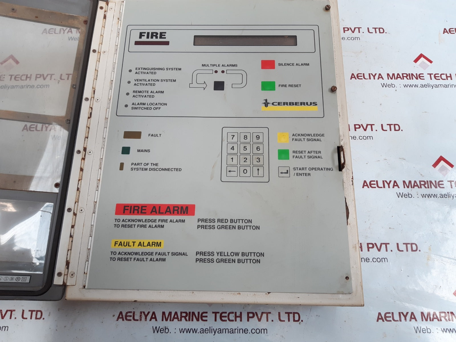 Cerberus Cba 2000 Fire Alarm System