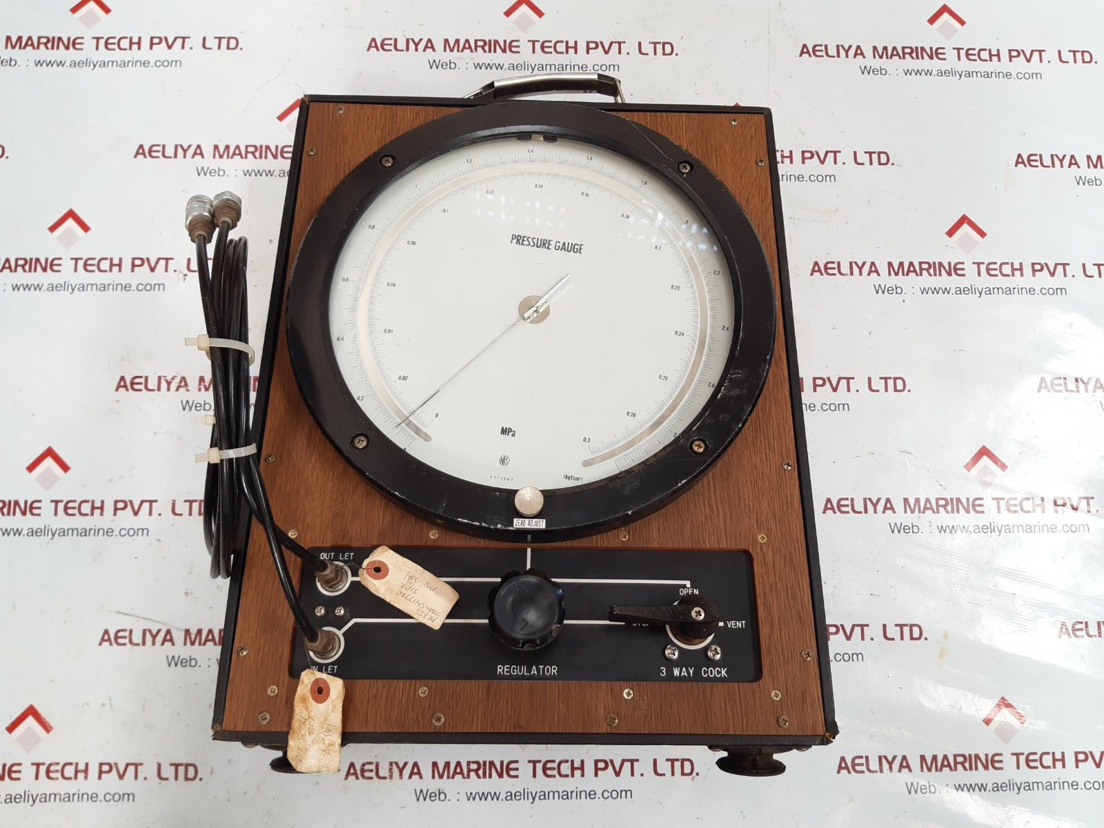 Nagano keiki gp 41-101 precision pneumatic calibrator pressure gauge