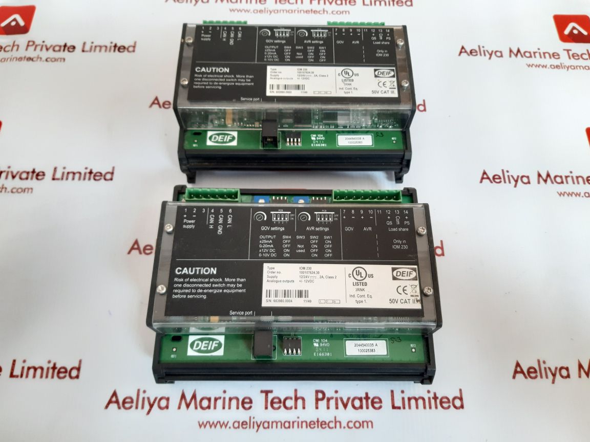Deif iom230 i/o module Used