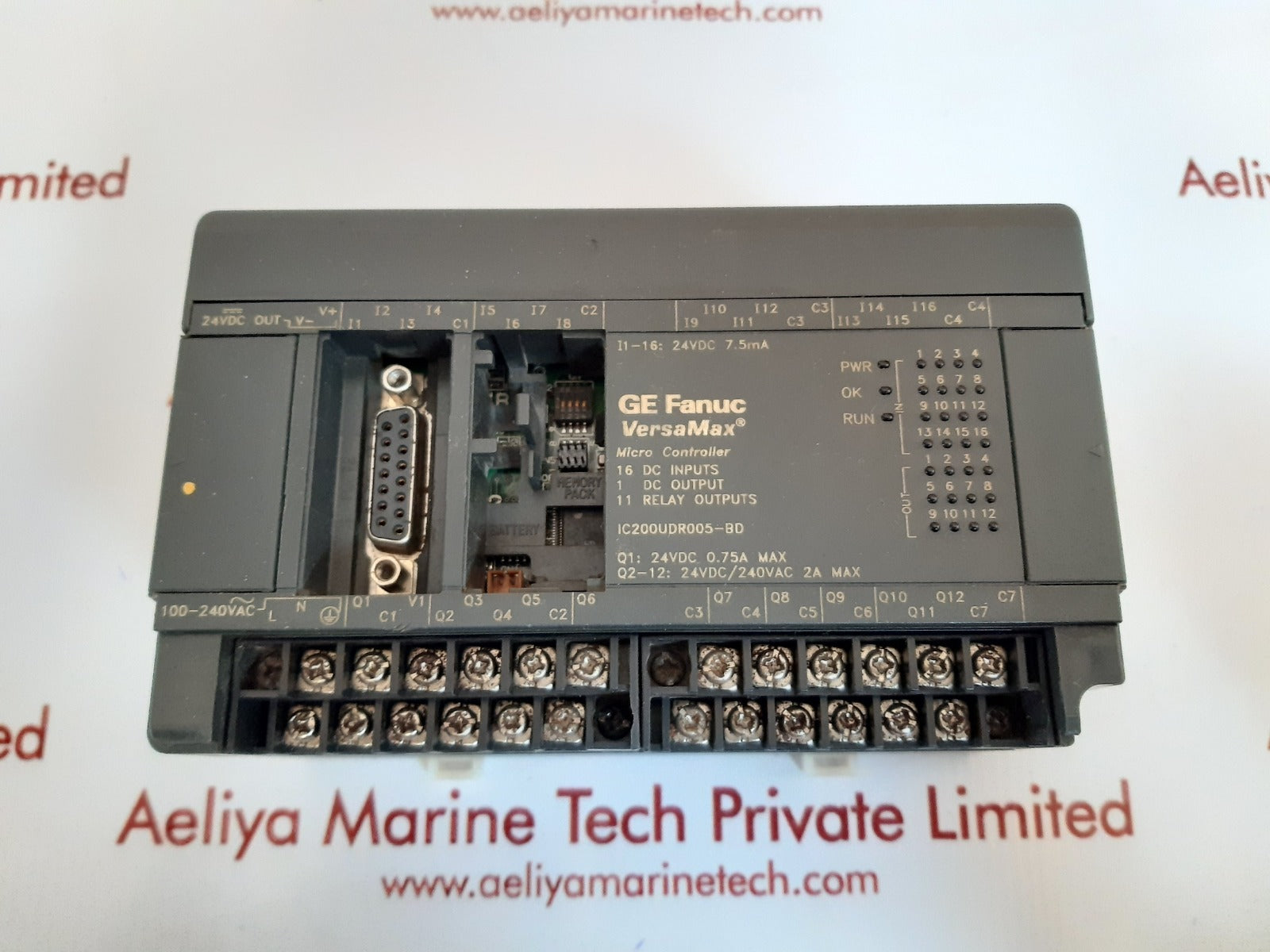 Ge fanuc versamax ic200udr005bd micro controller Aeliya Marine Tech