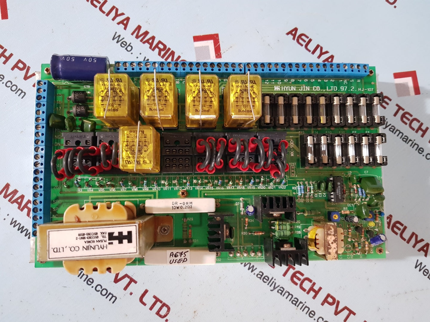 Hyun jin hj-107 pcb card 50v