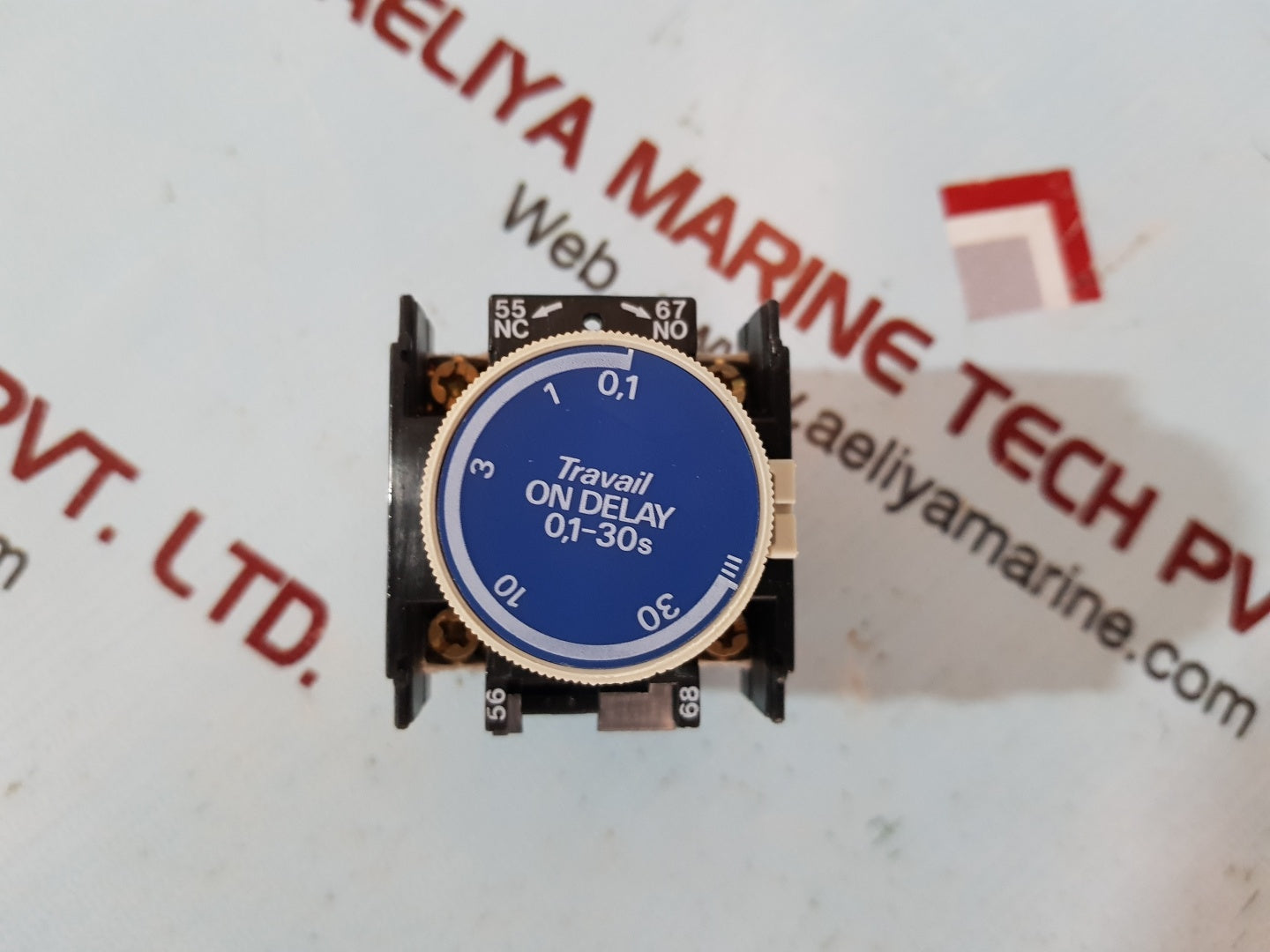 Telemecanique la2d22 time delay block 0,1 - 30s