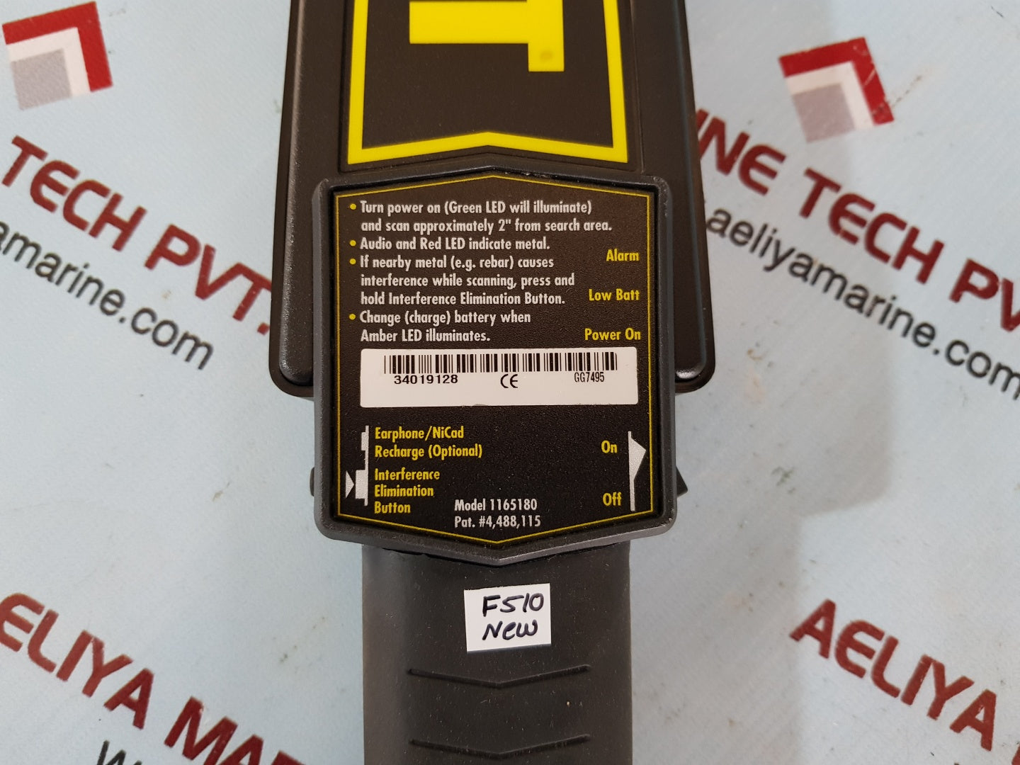 Garrett 1165180 super scanner hand held metal detector