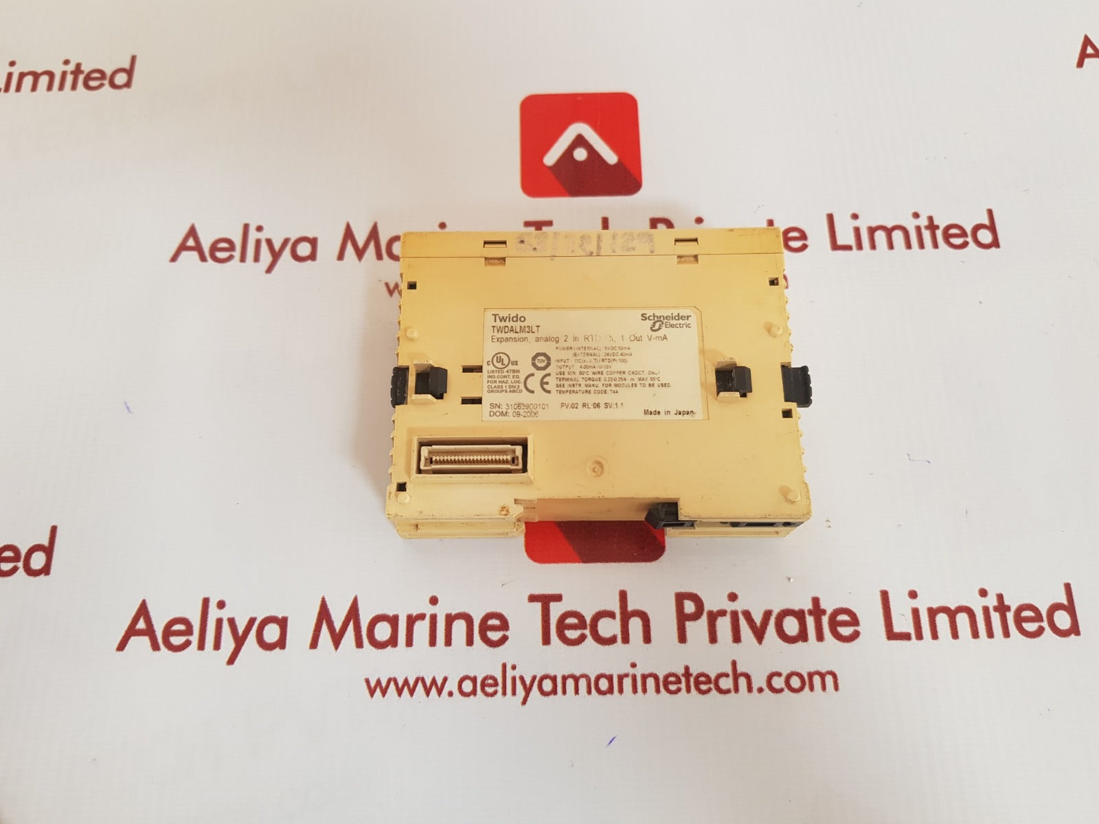 Schneider electric twido twdalm3lt expansion module rl : 06