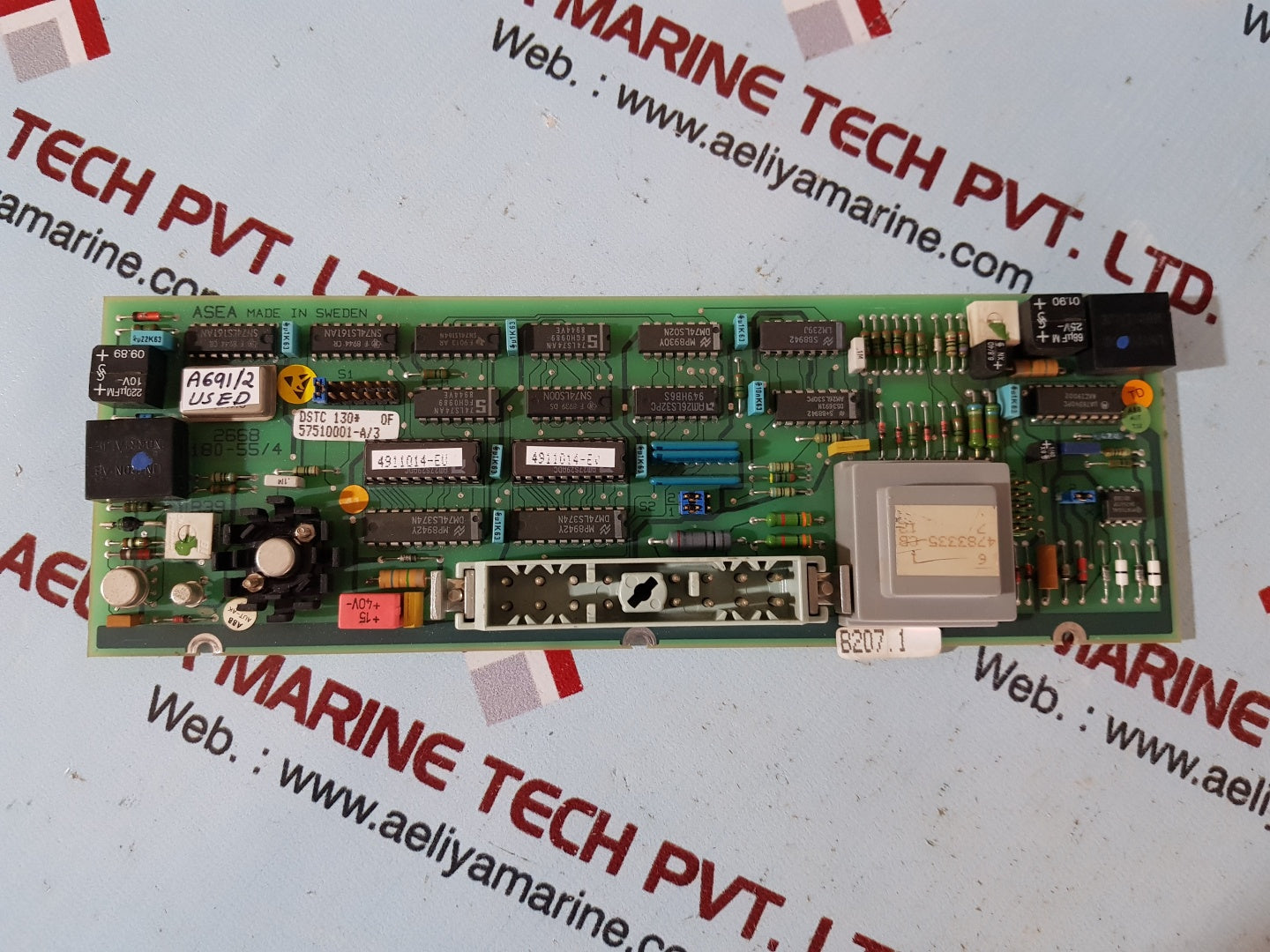 Asea abb 2668 180-55/4 module dstc 130