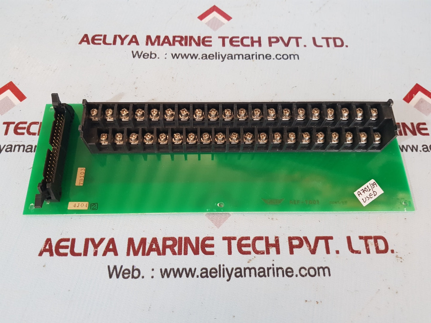 Jrcs ref-tb01 terminal block interface pcb card