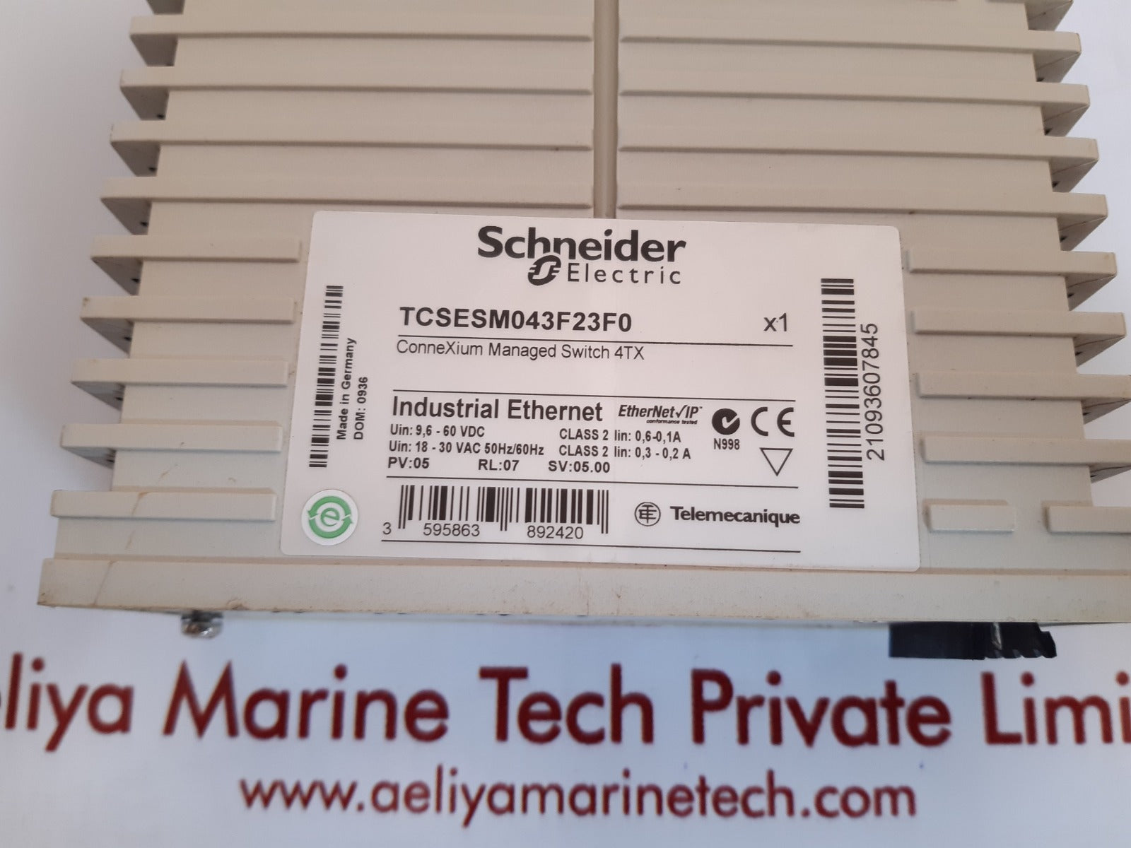 Schneider tcsesm043f23f0 connexium switch