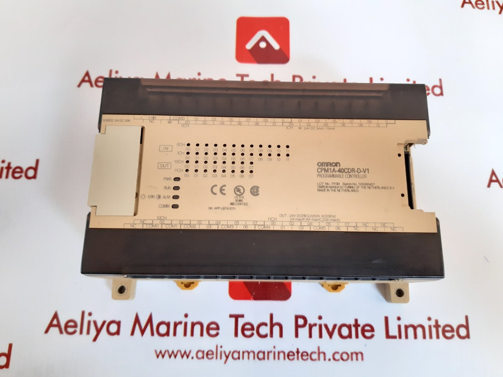 Omron cpm1a-40cdr-d-v1 programmable controller