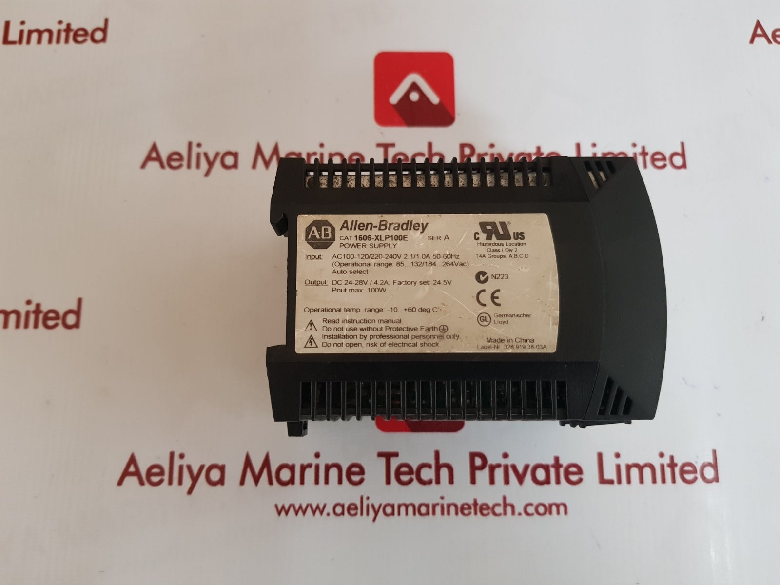 Allen bradley 1606-xlp power supply ser A