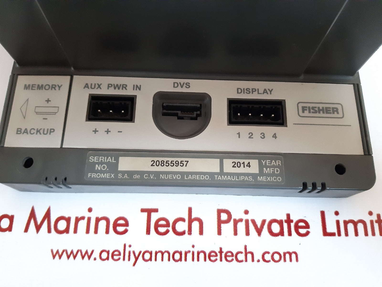 Fisher w40155 plc rack