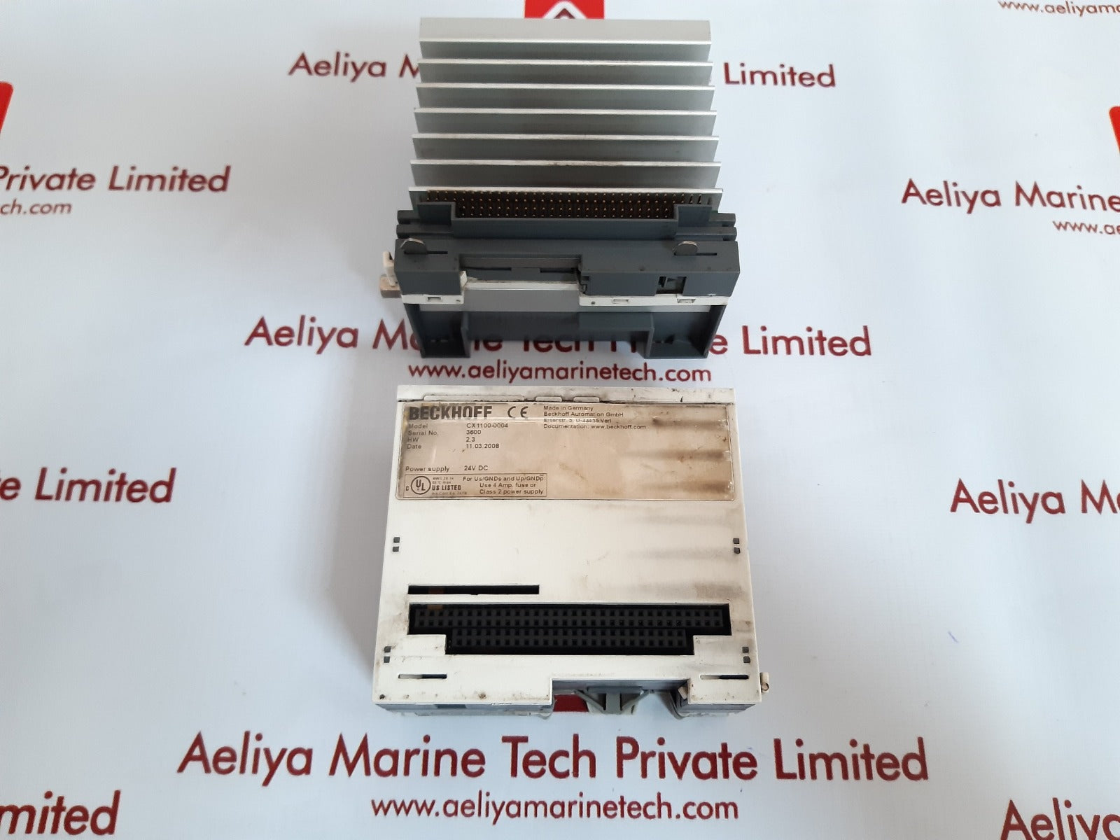 Beckhoff cx1100-0004 power supply module 24vdc