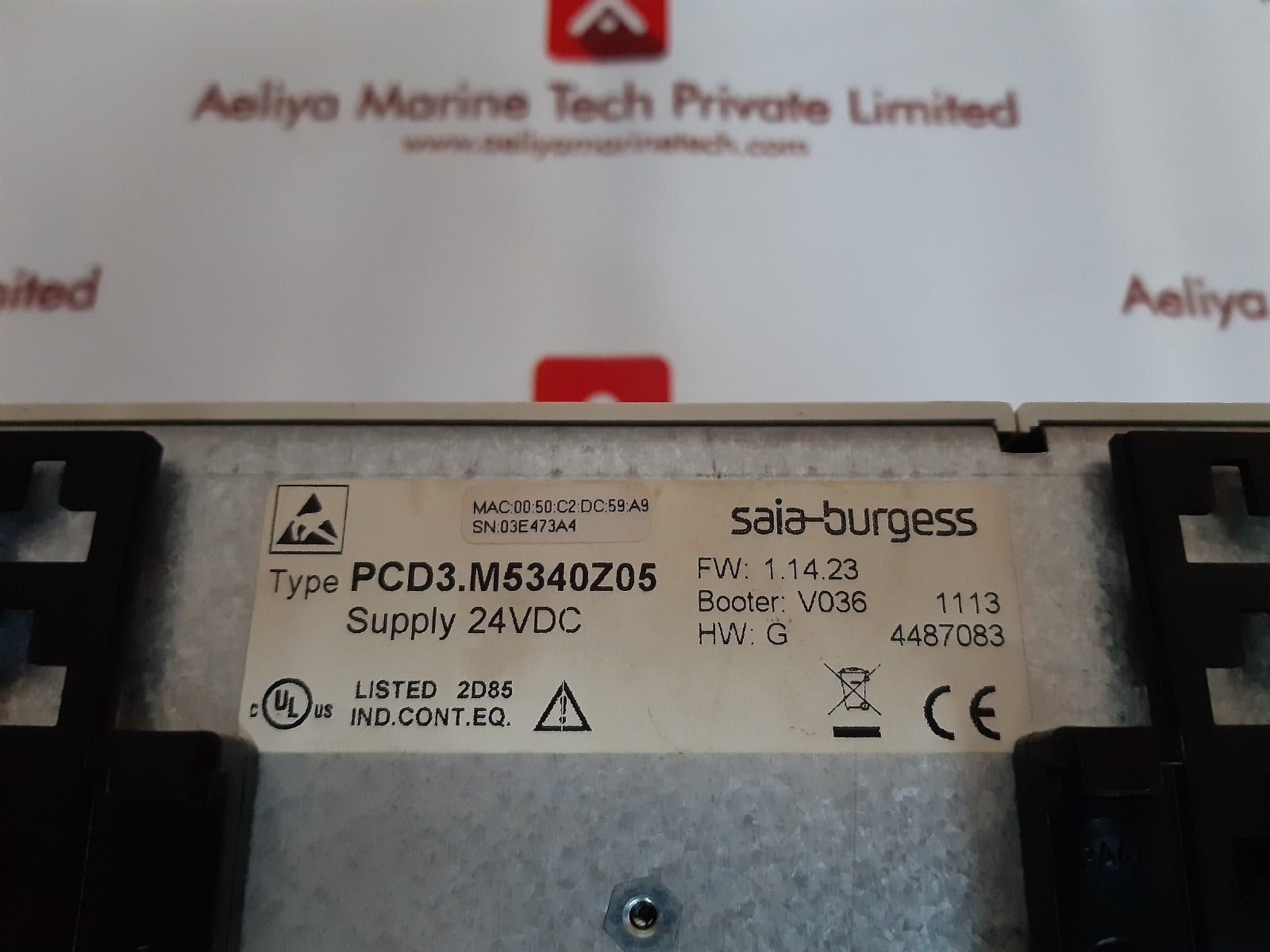 Saia-burgess pcd3.m5340z05 cpu base units
