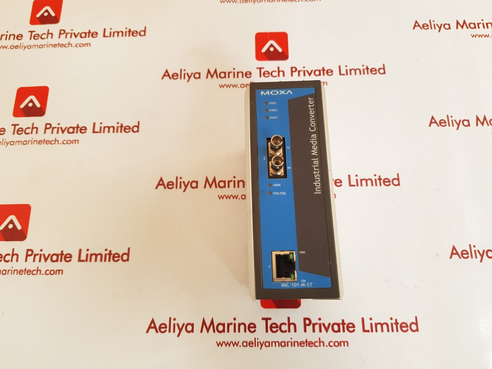 Moxa imc-101-m-st industrial media converter