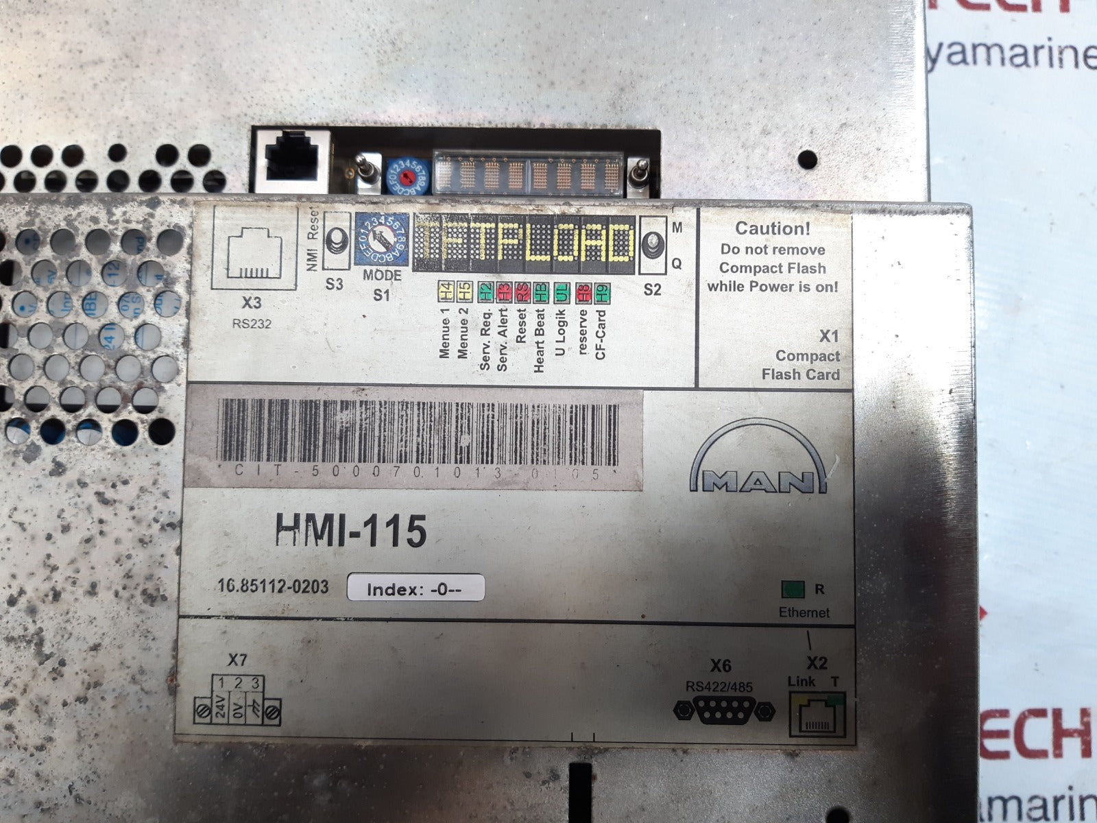 Man hmi-115 touch screen panel 16.85112-0203