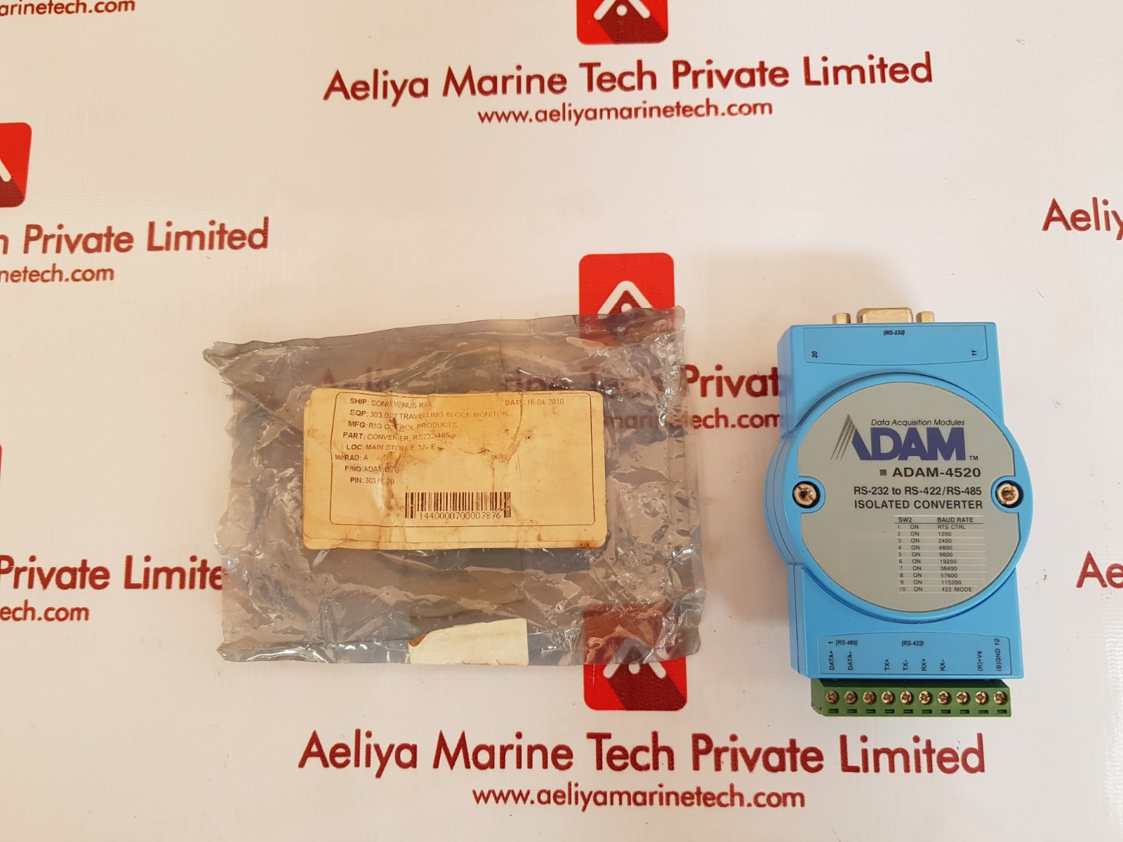 Adam-4520 data acquisition modules rs-232 to rs-422/rs-485 module