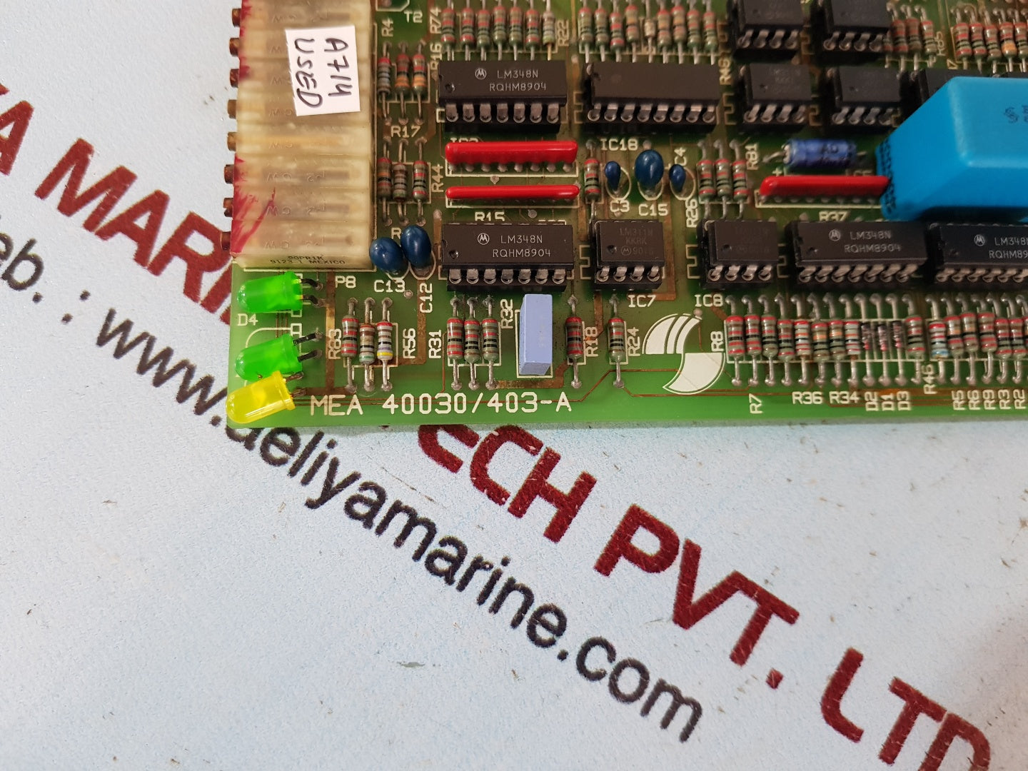 Ulstein mea 40030/403-a pcb card used