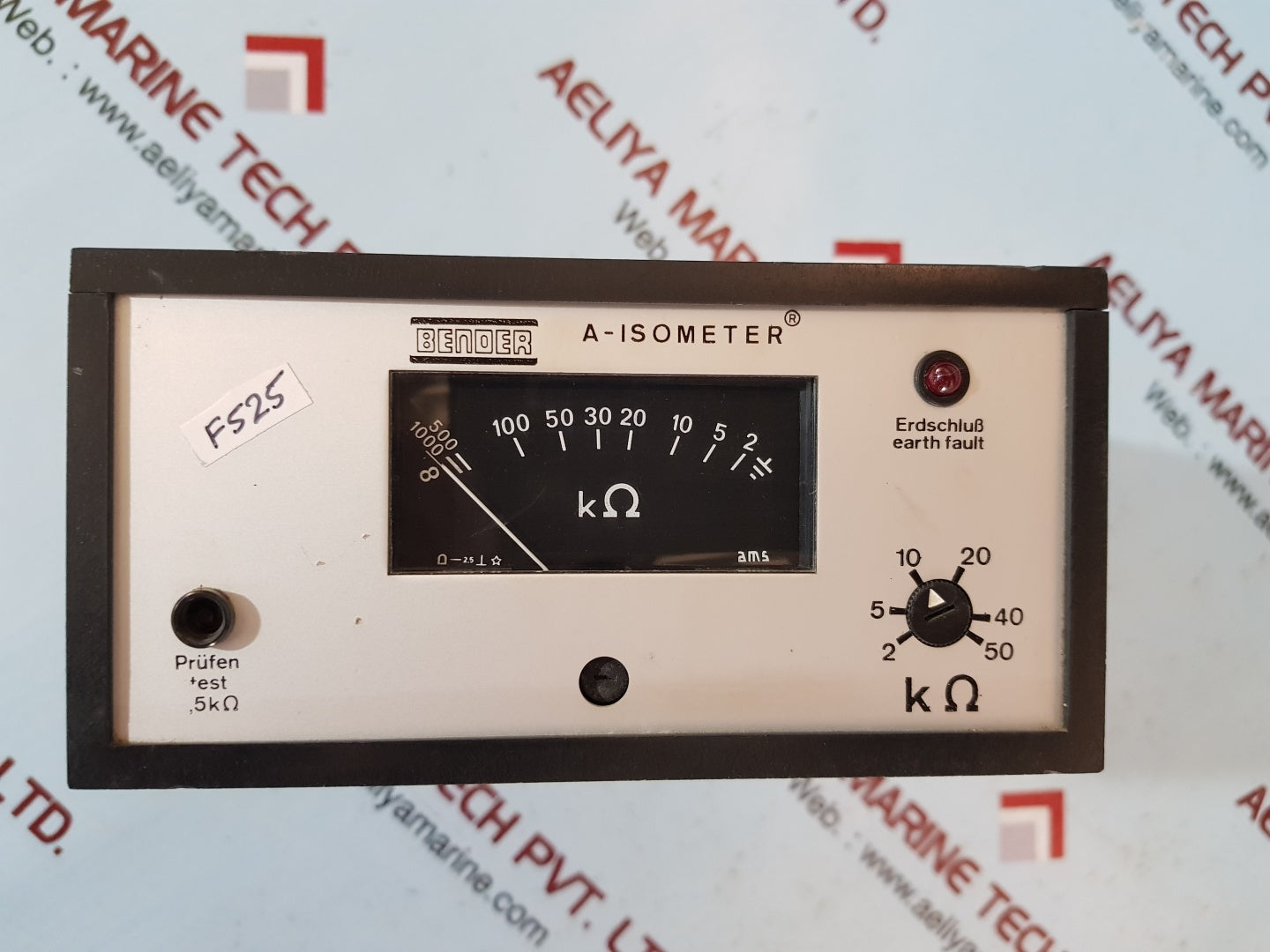Bender e 307 insulation monitor