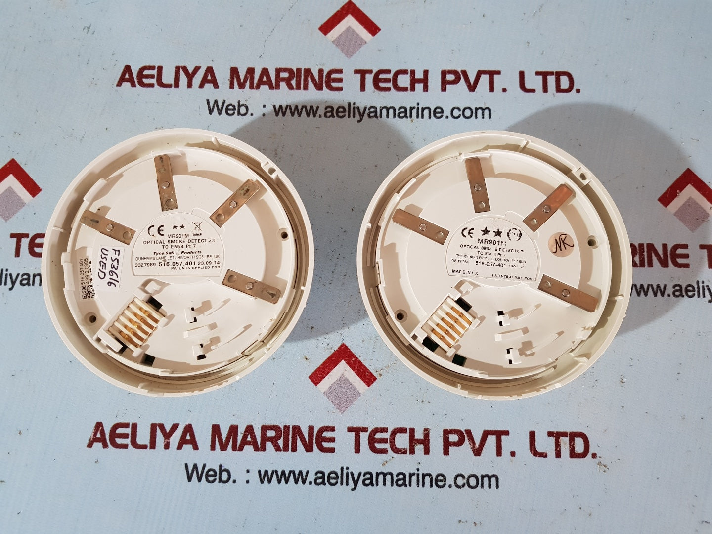 Tyco mr901m optical smoke detector Used