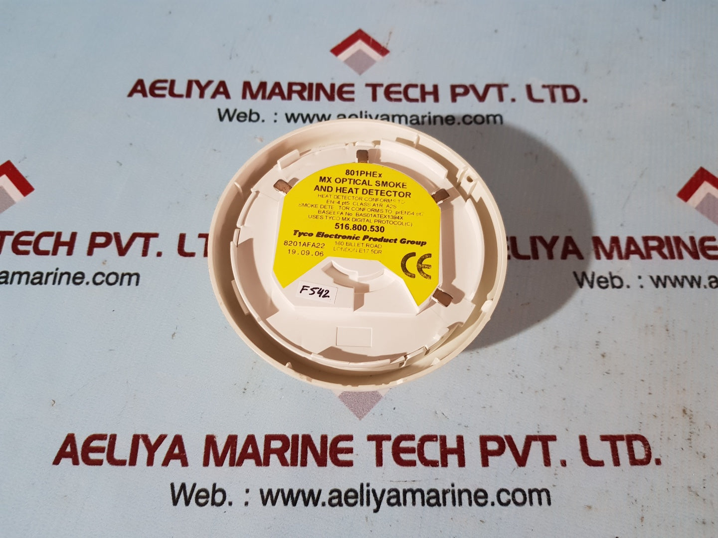 Tyco 801phex mx optical smoke and heat detector