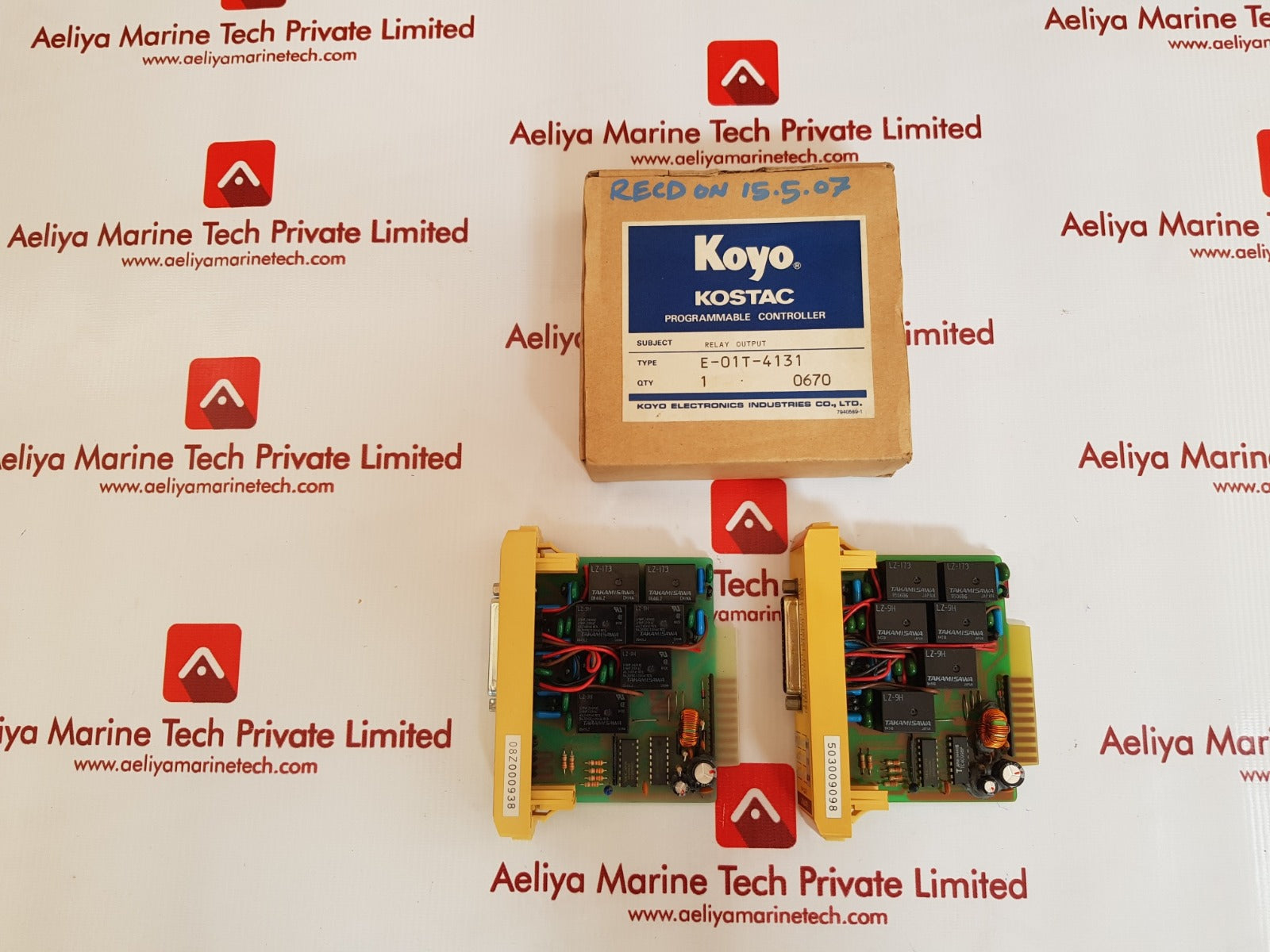 Koyo e-01t-4131 relay output programmable controller