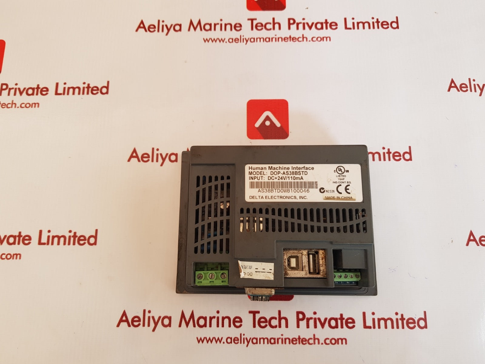 Delta dop-as38bstd human machine interface panel