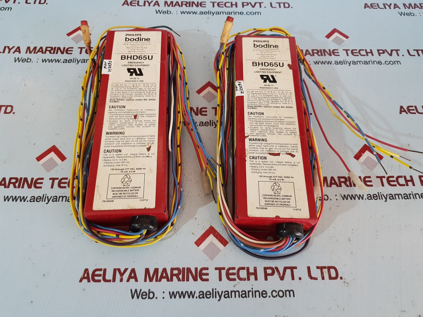 Philips Bodine Bhd65u Ballast Emergency Light – Aeliya Marine Tech®