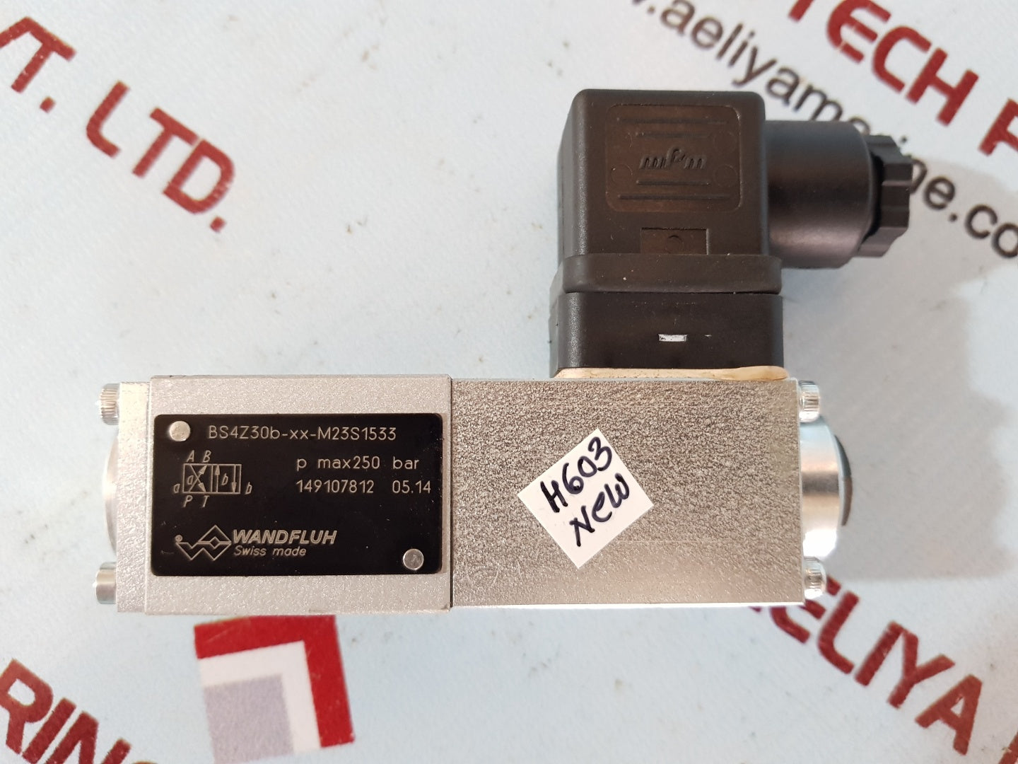 Wandfluh bs4z30b-xx-m23s1533 solenoid valve